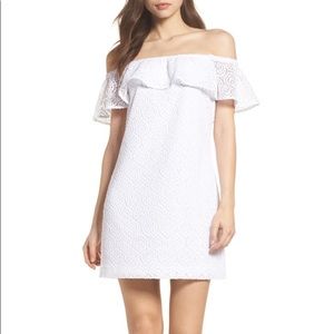 Lilly Pulitzer La Fortuna white lace dress